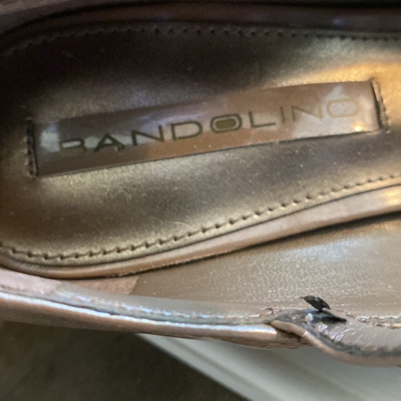 DONATED Bandolino 3 inch heels with strap, tan, size 6.5M - Picture 5 of 5